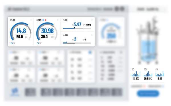HOLVES-对于罐体各参数的实时监控画面 HOLVES-对于罐体各参数的实时监控画面